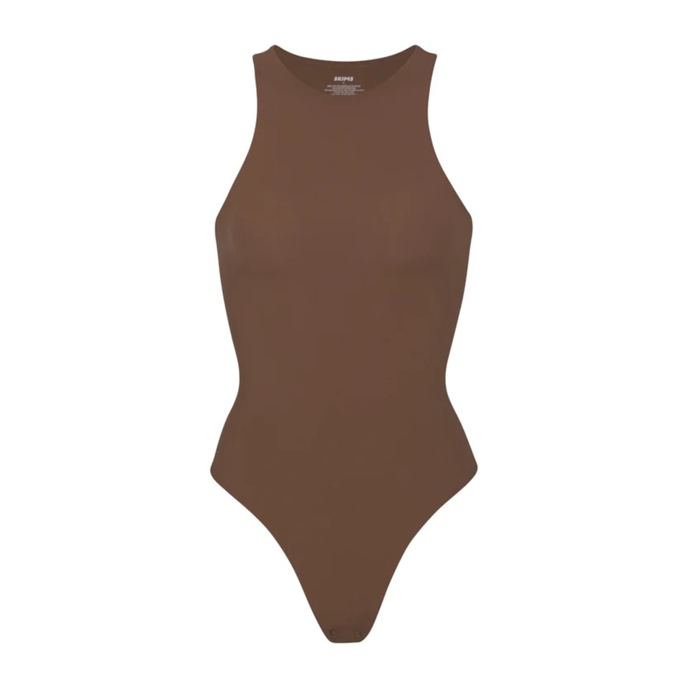🤎 SKIMS Fits Everybody High Neck Bodysuit Size XS